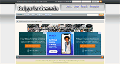 Desktop Screenshot of bulgarianbeseda.com